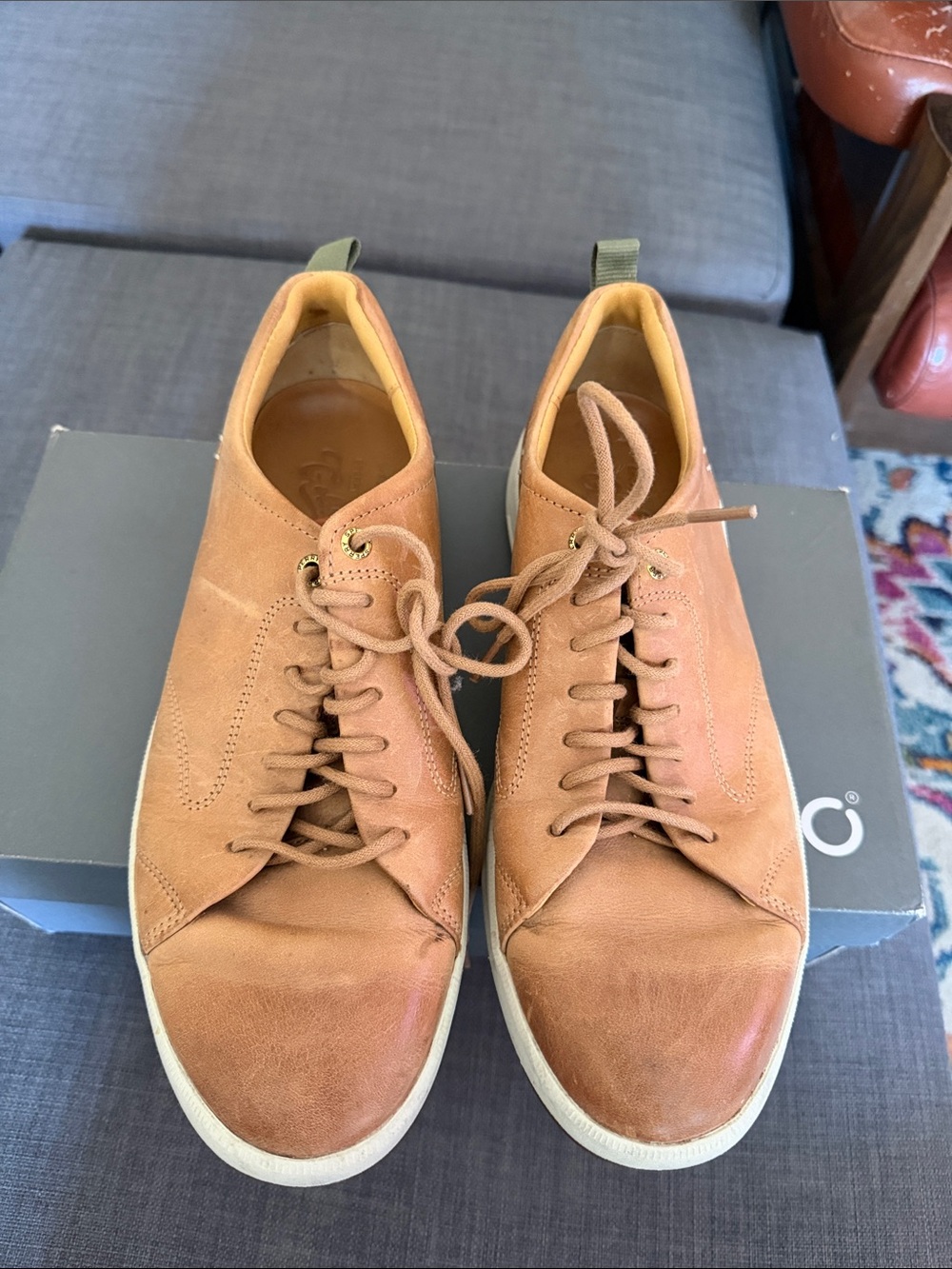 Sperry Gold Cup Men's Tan Leather Casual Sneakers